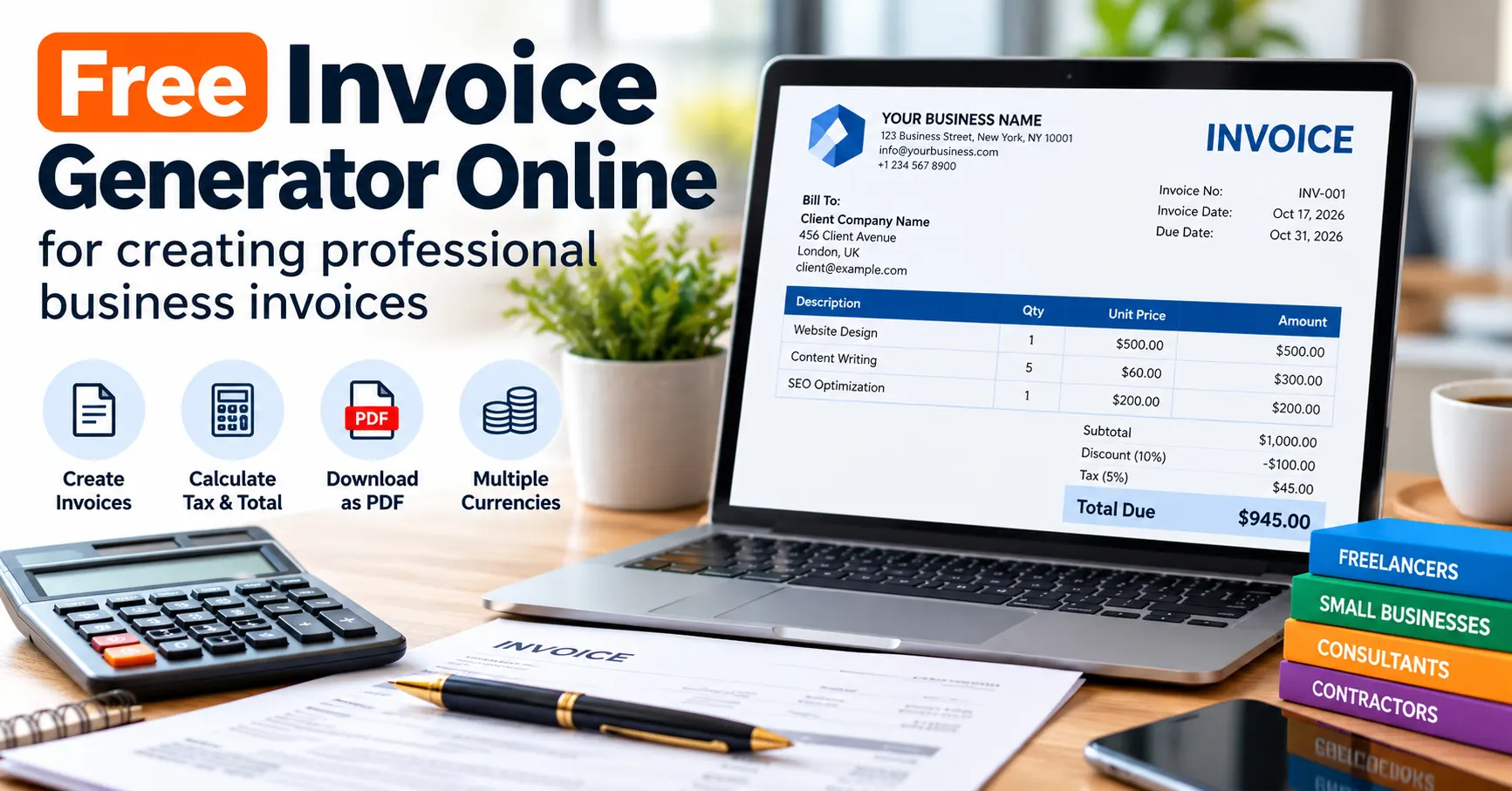 Free Invoice Generator Online