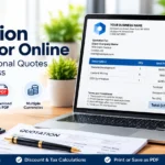 Free quotation generator online for creating professional business quotes